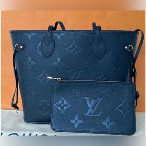 LV “neverfull” black